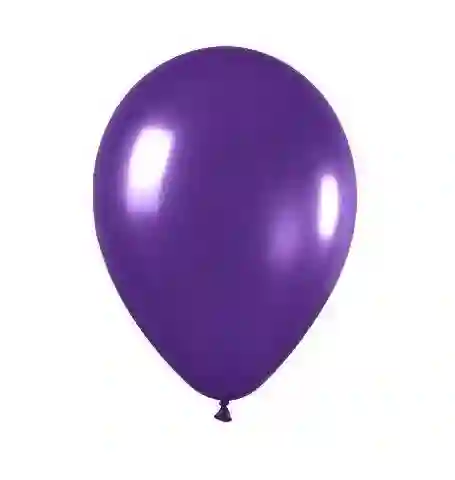 Bombas Globos R12 Metal Violeta Ppaquete X 10 Sempertex