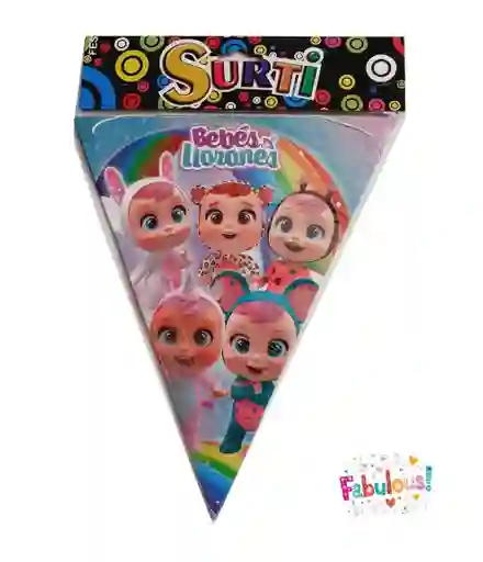 Banderines Niña Bebes Llorones