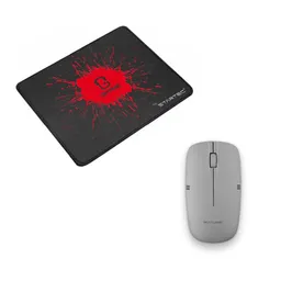 Mouse Inalambrico + Mousepad De Goma | Combo Empresarial