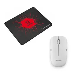 Mouse Inalambrico Empresarial + Mousepad De Goma En Promo