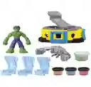 Masas Y Plastilinas Play-doh Marvel Set De Juego Hulk Aplasta Y Moldea