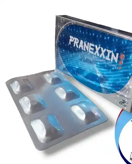 Nitazoxanida 500mg (pranexxin) Cja X 6 Tab