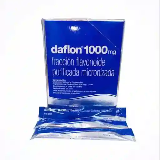 Daflon 1000mg Suspensión Oral En Sobre X 1und 10ml