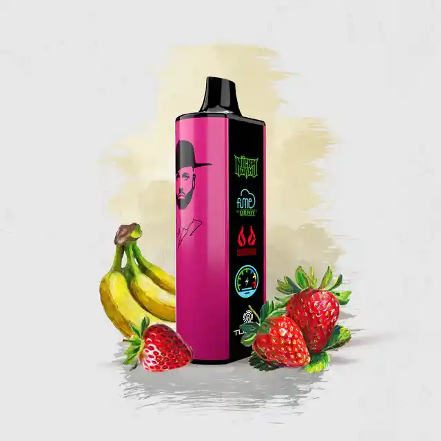 Vape Nicky Jam X Fume Sweet Gatas (strawberry Banana) 15.000 Puffs