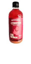 Vinagre De Manzana Con Flor De Jamaica - Manzato 500ml