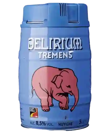 Barril Cerveza Delirium Tremens 5 L