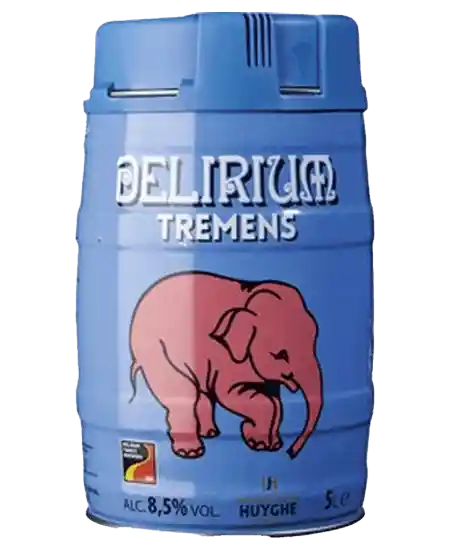 Barril Cerveza Delirium Tremens 5 L