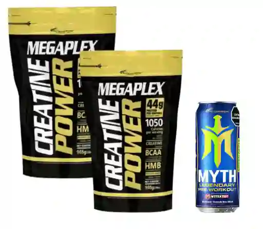 Creatin Power 2 Lsbs X 2 Unidades Mas Myth