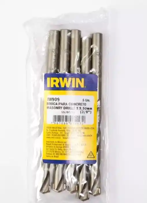 Broca Para Concreto 3/8" Irwin