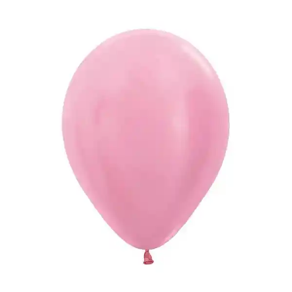 Bombas Globos R12 Satin Rosado Paquete X 10. Sempertex