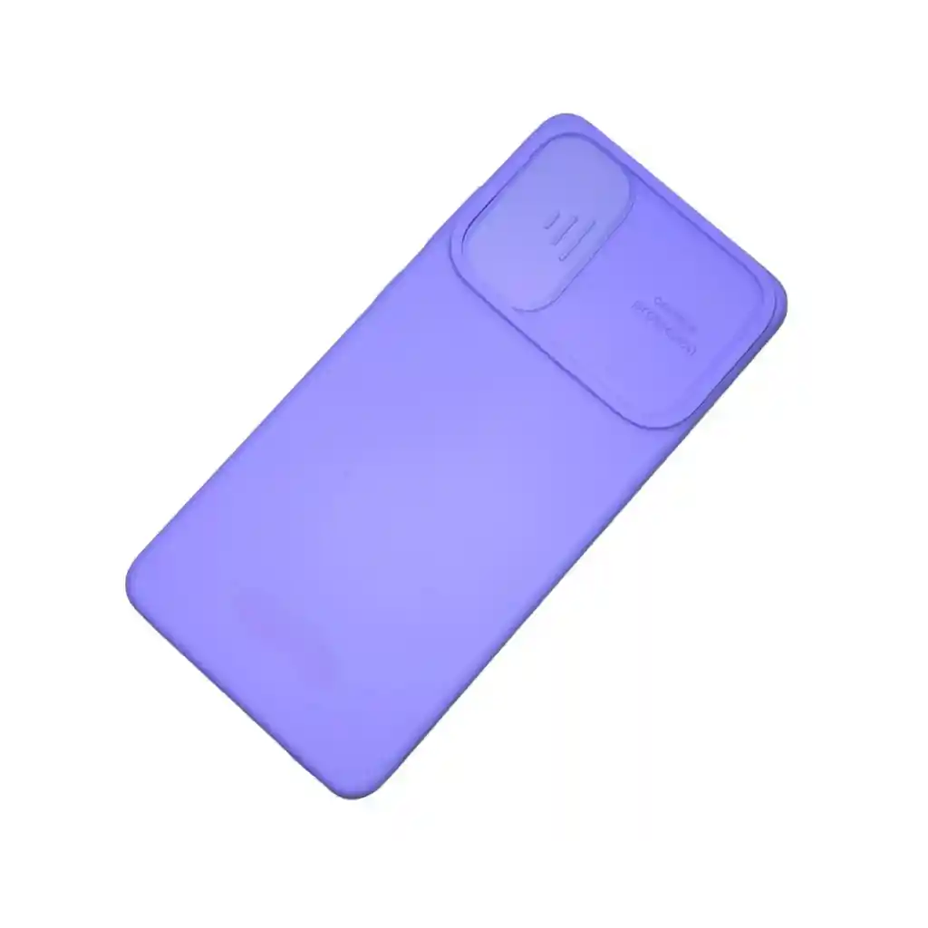 Silicone Case Para Samsung A72 Con Protector De Cámara