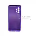 Silicone Case Para Samsung A72 Con Protector De Cámara