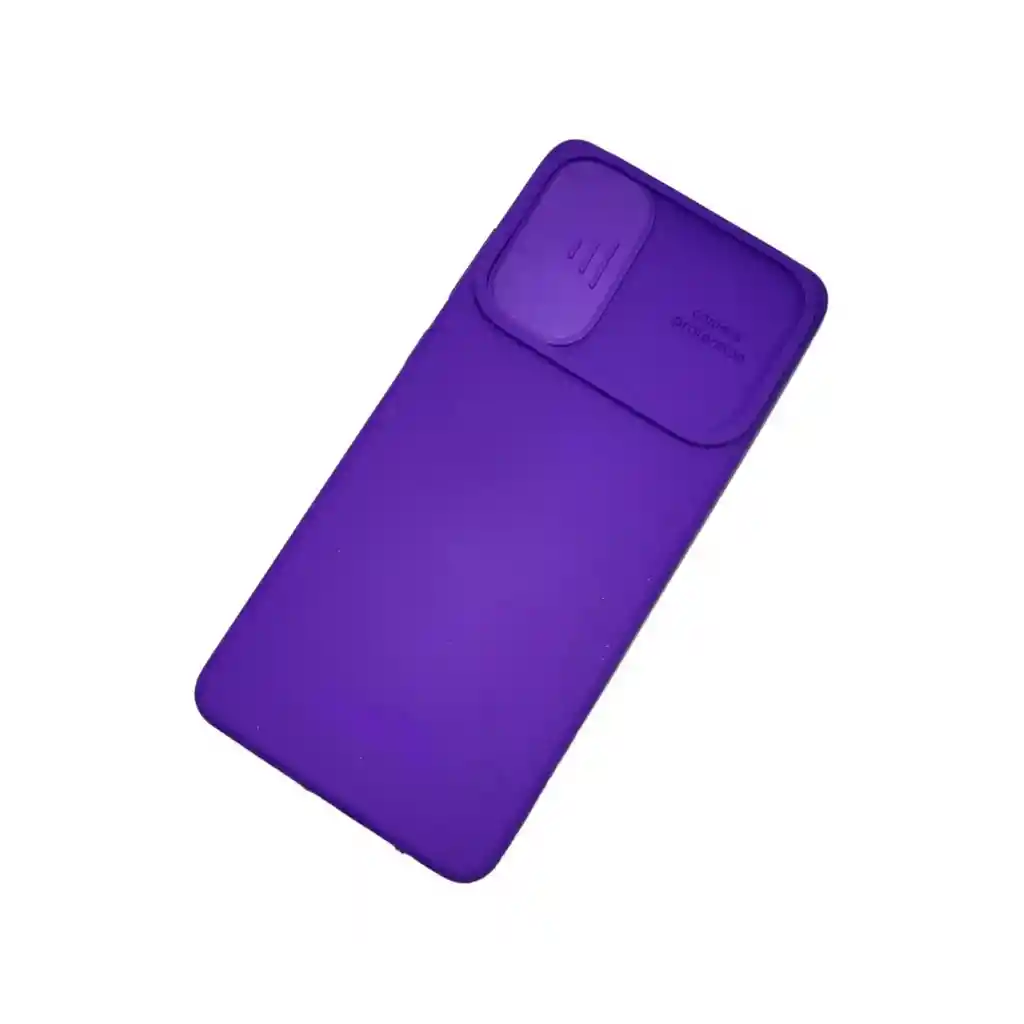 Silicone Case Para Samsung A72 Con Protector De Cámara