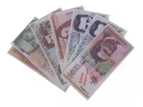 Billetes Didacticos Con Monedas