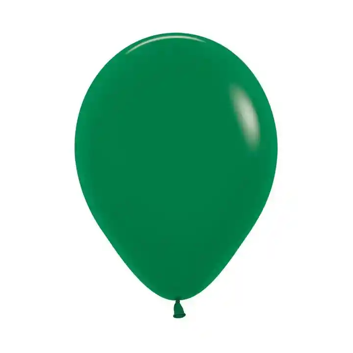 Bombas Globos R12 Verde Selva Paquete X 10 Sempertex