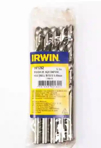 Broca Acero Rapido Hss 8mm Irwin