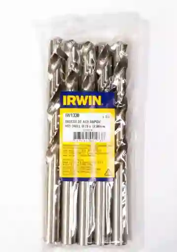 Broca Acero Rapido Hss 12mm Irwin