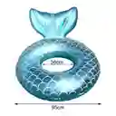 Inflable Salvavidas Cola De Sirena Para Alberca, 95 Cm