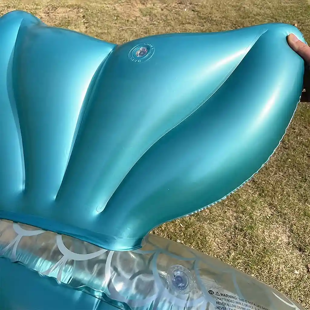 Inflable Salvavidas Cola De Sirena Para Alberca, 95 Cm