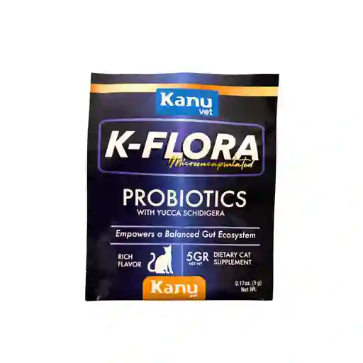 Kanu Pet K-flora Para Gatos X 5 Gr