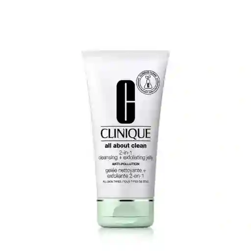 Exfoliante Clinique All About Clean 2-in-1 Cleansing + Exfoliating Jelly 150 Ml