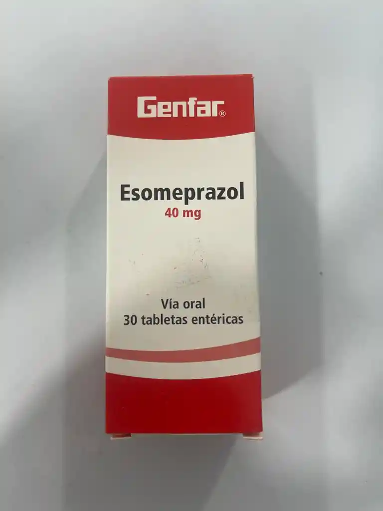 Esomeprazol 40mg X 30 Tabletas Genfar