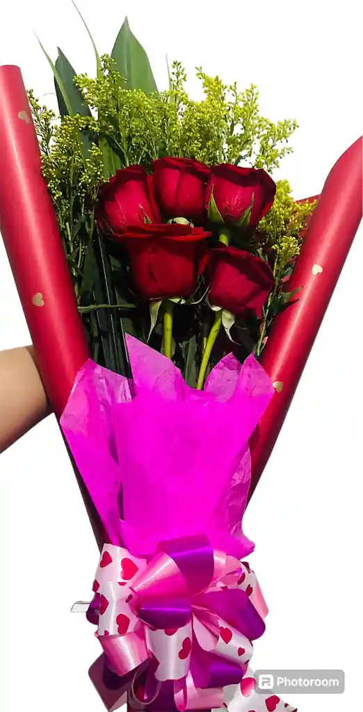 Arreglo De Flores - Regalo Para Mujer - Bouquet De Rosas