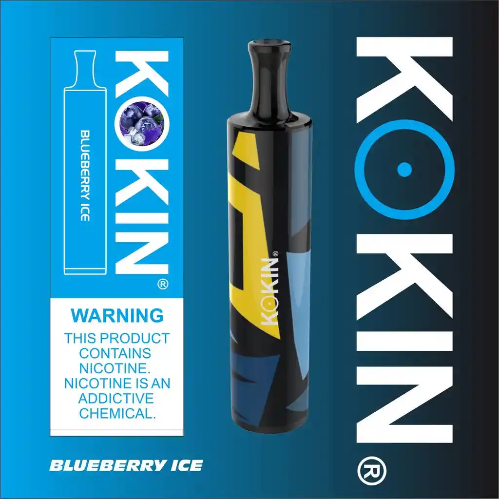 Kokin Vapeblueberry Ice 5% - 1000 Puf