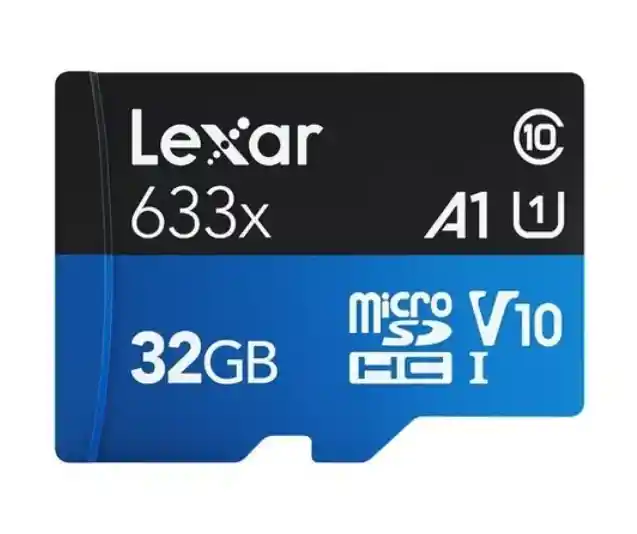 Memoria Micro Sd 32 Gb - Class 10, A1, Uhs-i (u1), V10 , 633x (up To 100mb/s Read) - Lexar