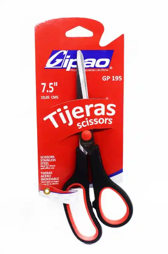 Tijera Tipo Oficina 7,5 Pulgadas Gipao Gp-195