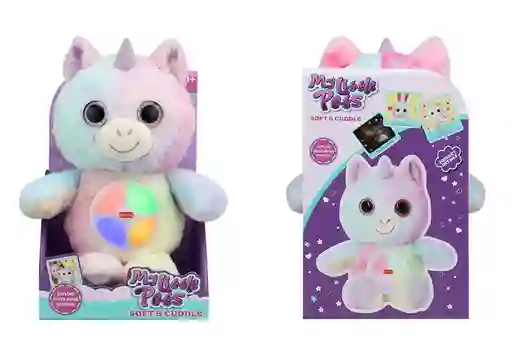 Peluche De Unicornio Con Luces Y Sonidos Para Niños