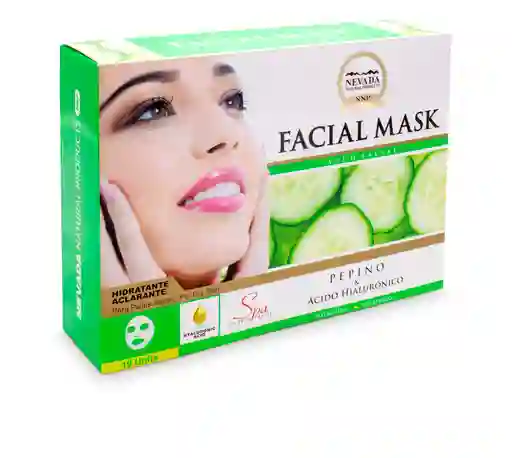 Velo Mascarilla Facial Pepino