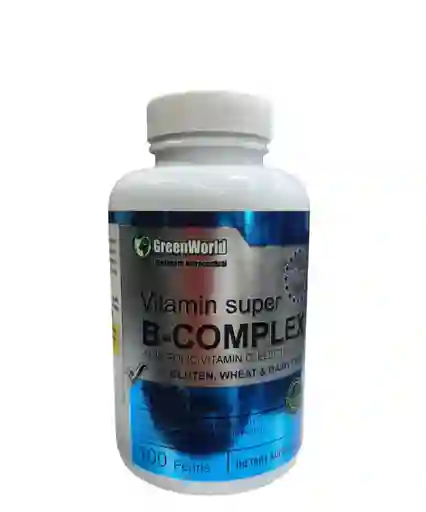 B-complex Vitamin Super 100 Cap Suplemento