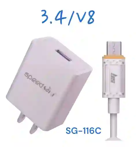 Cargador Completo V8 Speed Song Sg-116c