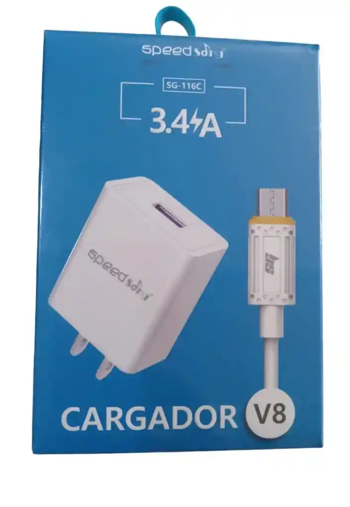 Cargador Completo V8 Speed Song Sg-116c