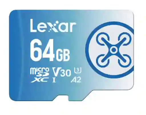 Lexar Fly Microsdxc 64gb Uhs-i Card Class10, U3, V30, A2