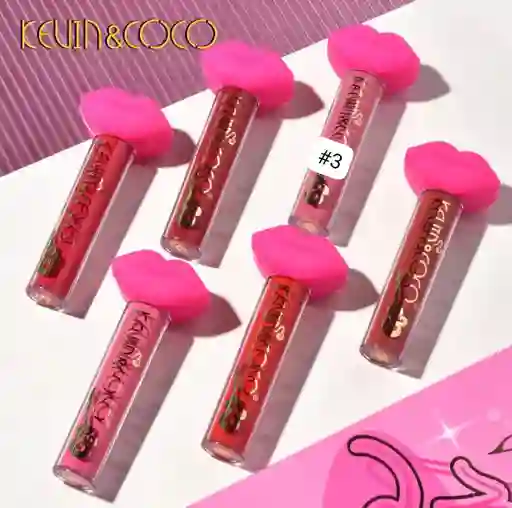 Labial Kiss Kevincoco Tono #3