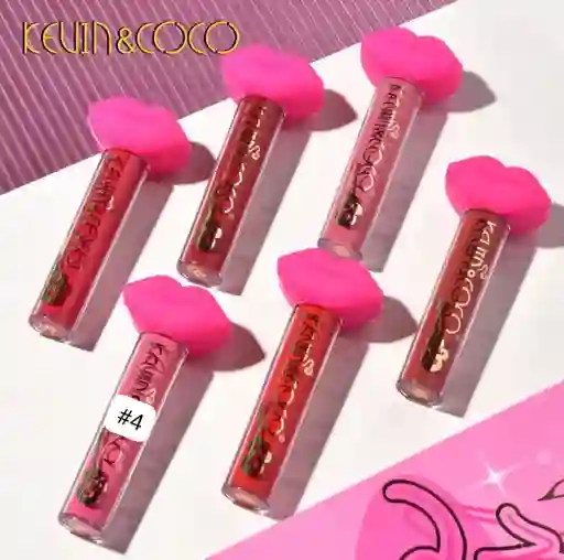 Labial Kiss Kevincoco Tono #4