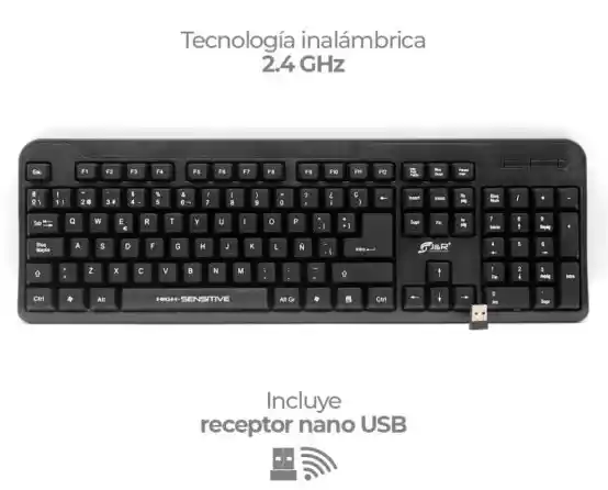 Teclado Inalambrico Tmjr-026