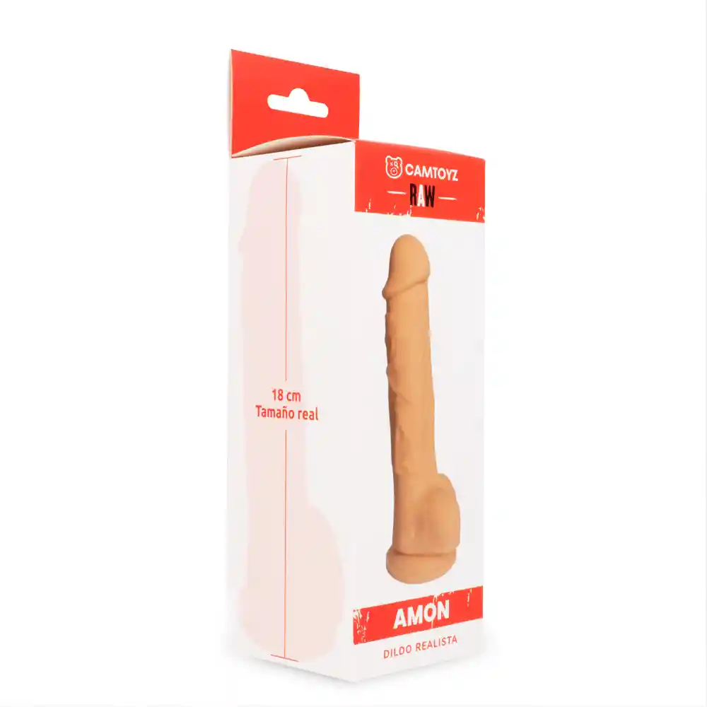 Dildo Realista Raw Amon 18 Cm Camtoyz