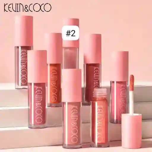 Labial Gloss Nude Kevincoco Tono #2