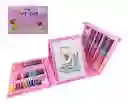 Set De Arte Dibujo Colores Para Niños Maleta X208 Piezas