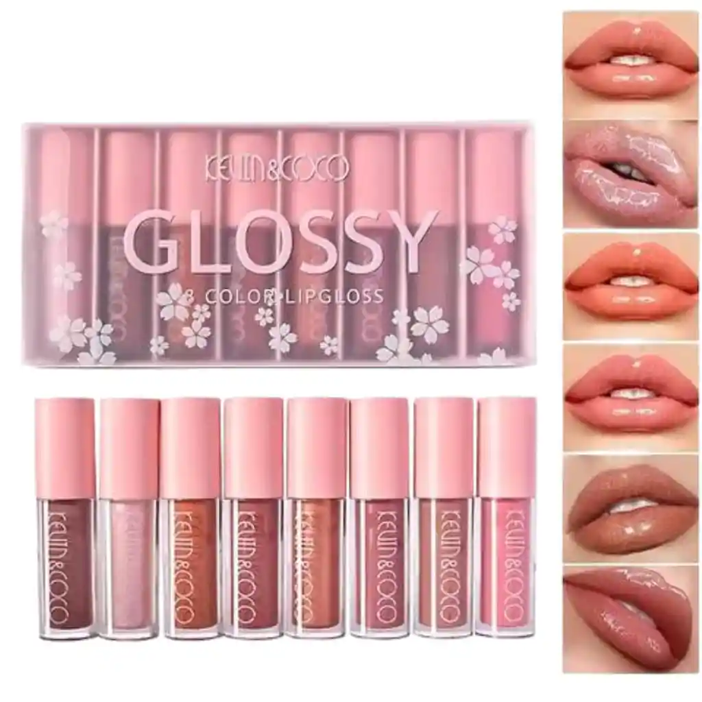 Labial Gloss Nude Tono #8