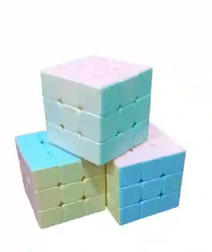 Cubo De Rubik 3x3 Colores Pastel
