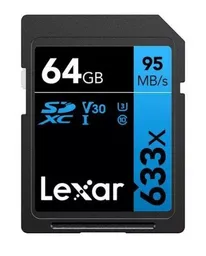 Tarjeta De Memoria Sdxc Lexar 64gb 633x