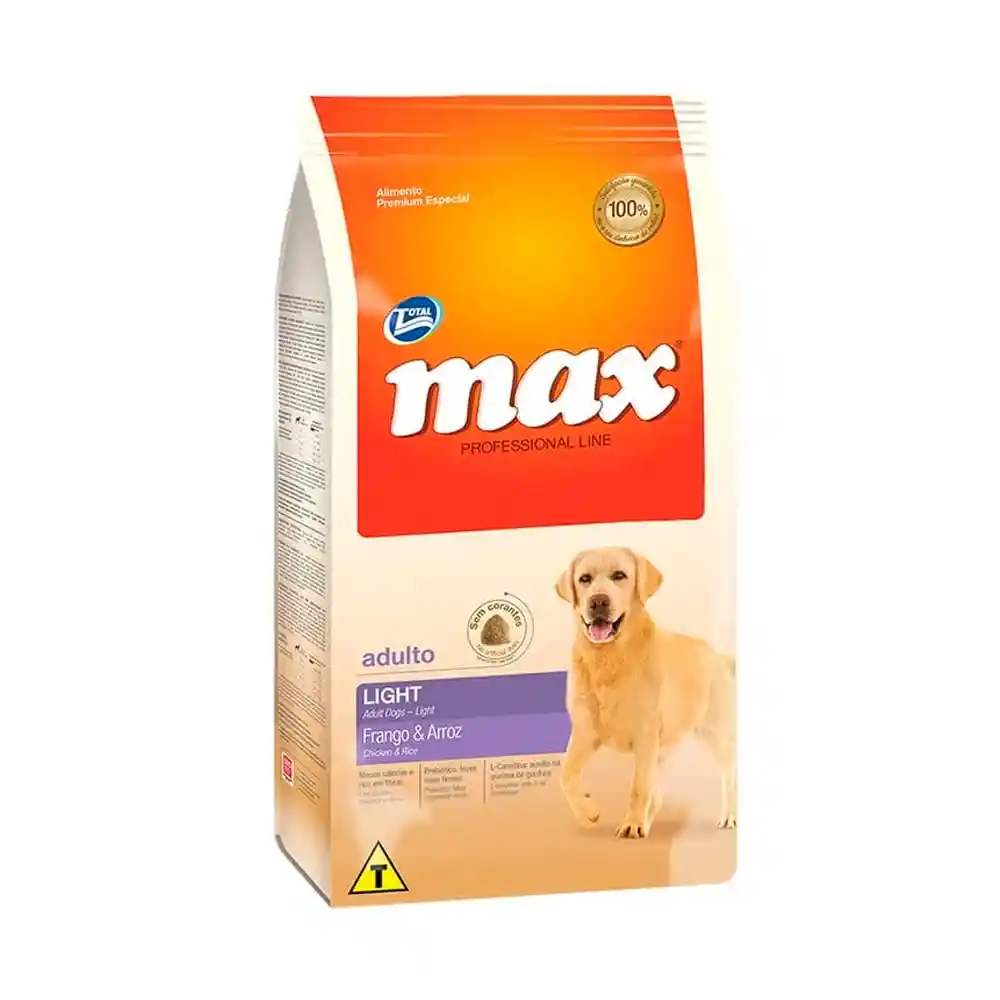 Max Adulto Light Frango Y Arroz 2kg