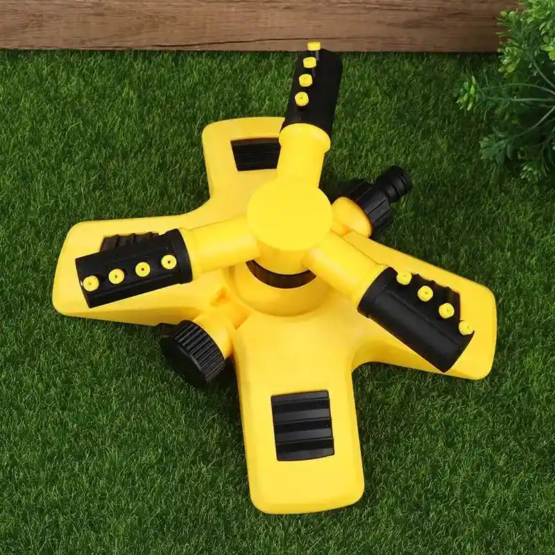 Rociador Aspersor Giratorio 360 Rotacion Automatica Para Jardin A