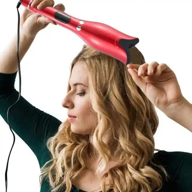 Rizador Automático Para Cabello Pantalla Lcd, Digital, Espiral, Ondas 110 A 240 V