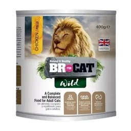 Br For Cat Wild Chicken Lata 400 Gr