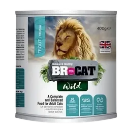 Br For Cat Wild Trout Lata 400 Gr